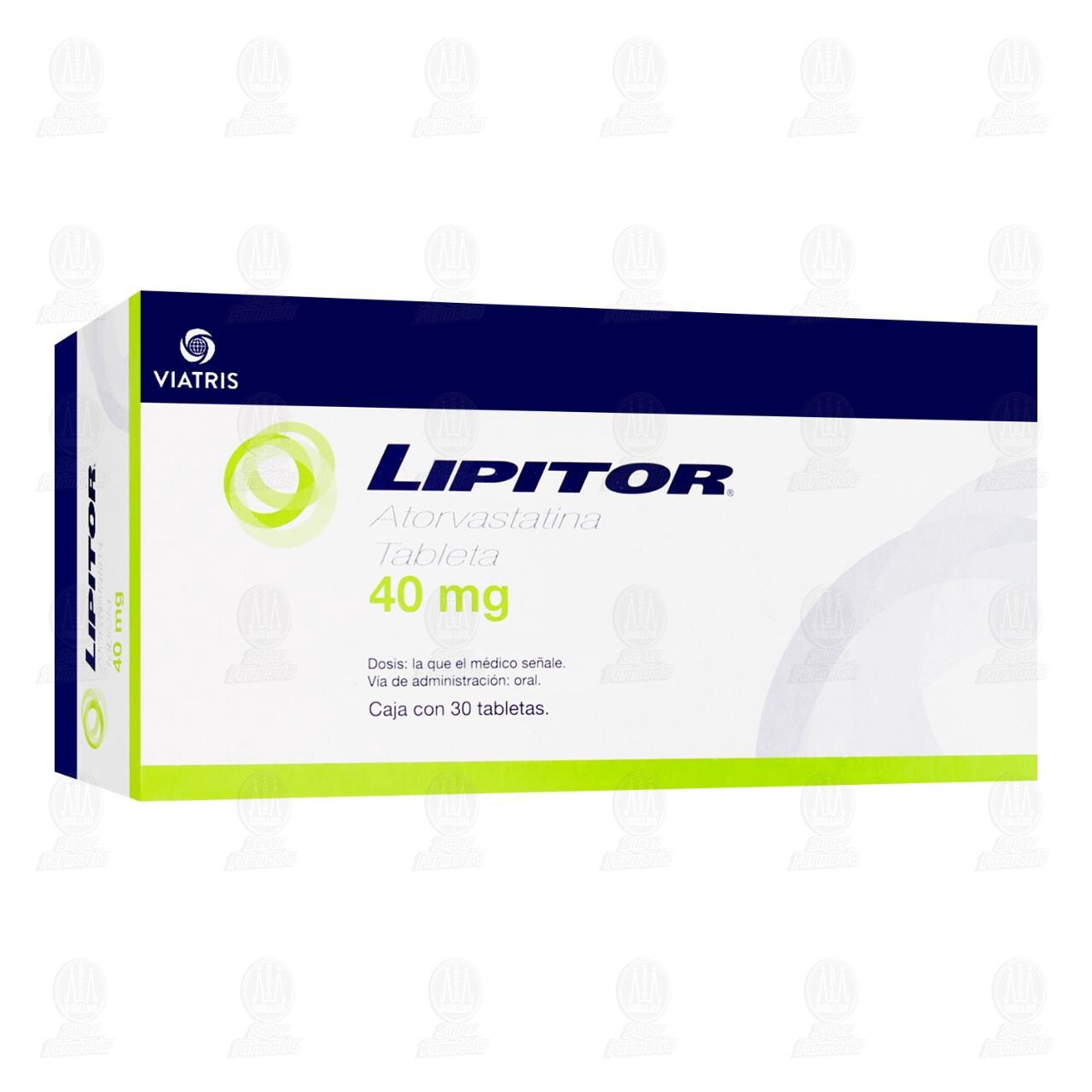 Lipitor 40 mg, 30 Tabletas. image number 0