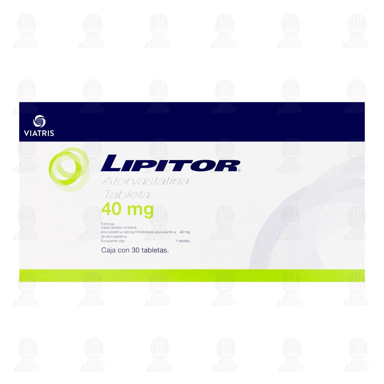 Lipitor 40 mg, 30 Tabletas. image number 2