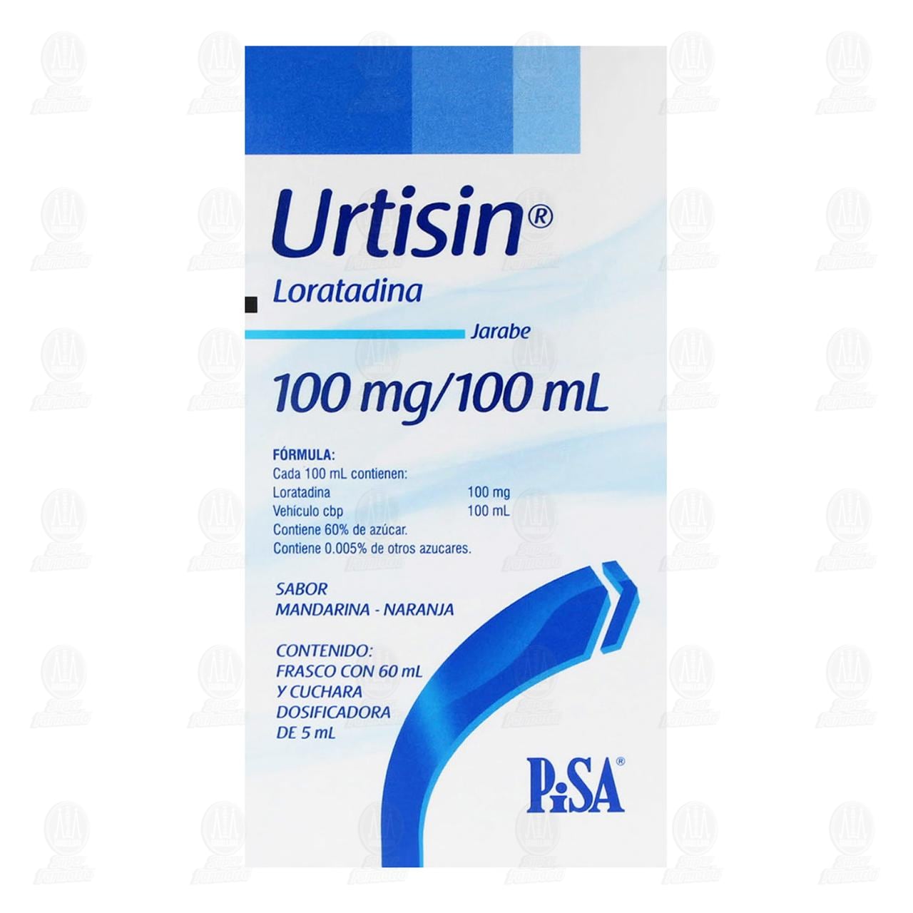 Urtisin 100mg/100ml Jarabe, 60 ml. image number 2