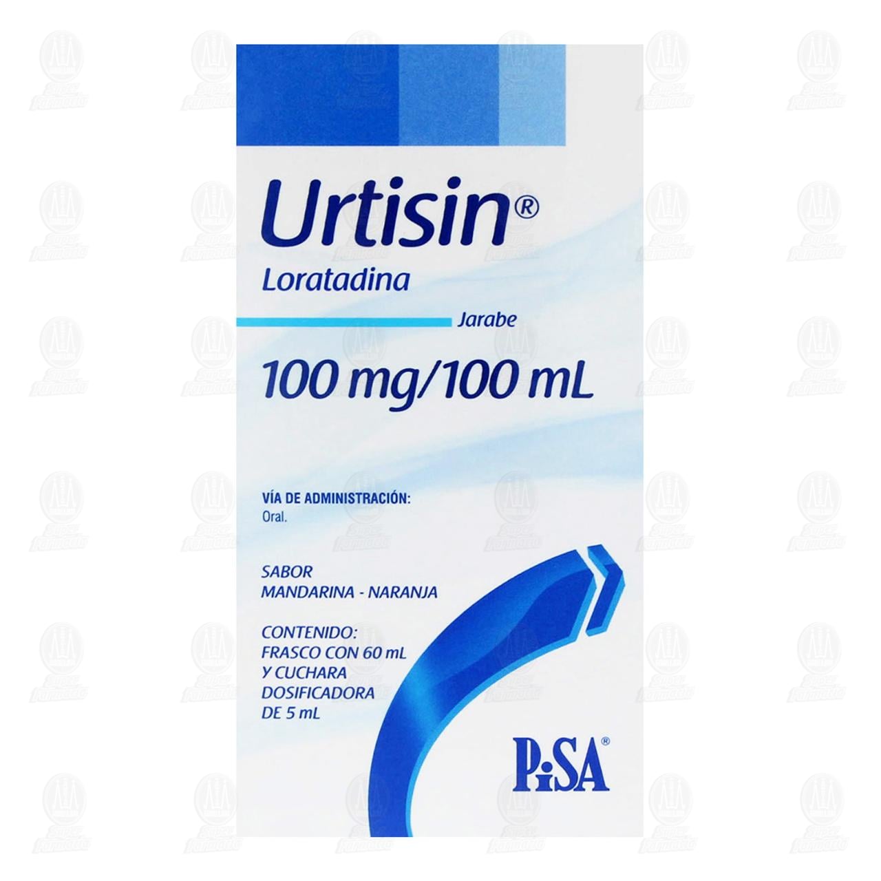 Urtisin 100mg/100ml Jarabe, 60 ml. image number 1