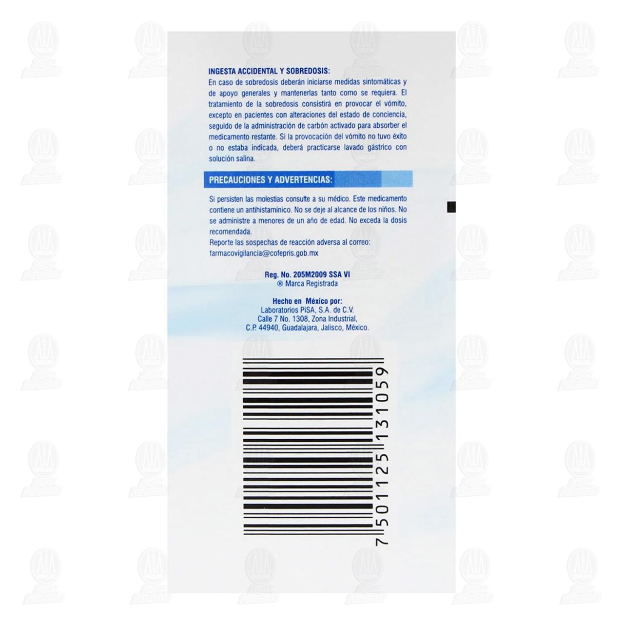 Urtisin 100mg/100ml Jarabe, 60 ml. image number 3