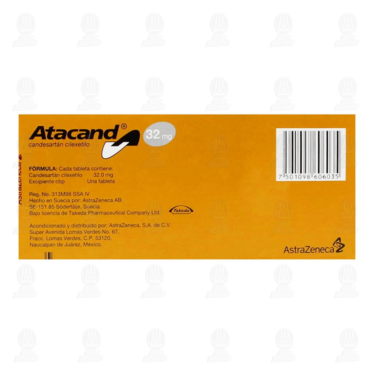 Atacand 32 mg, 14 Tabletas. image number 2