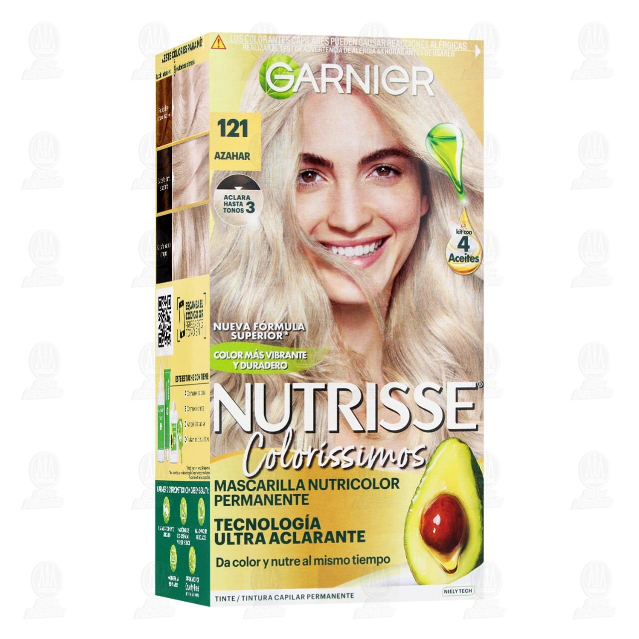 Tinte Garnier Nutrisse Coloríssimos Color Azahar (121), 1 pz. image number 0