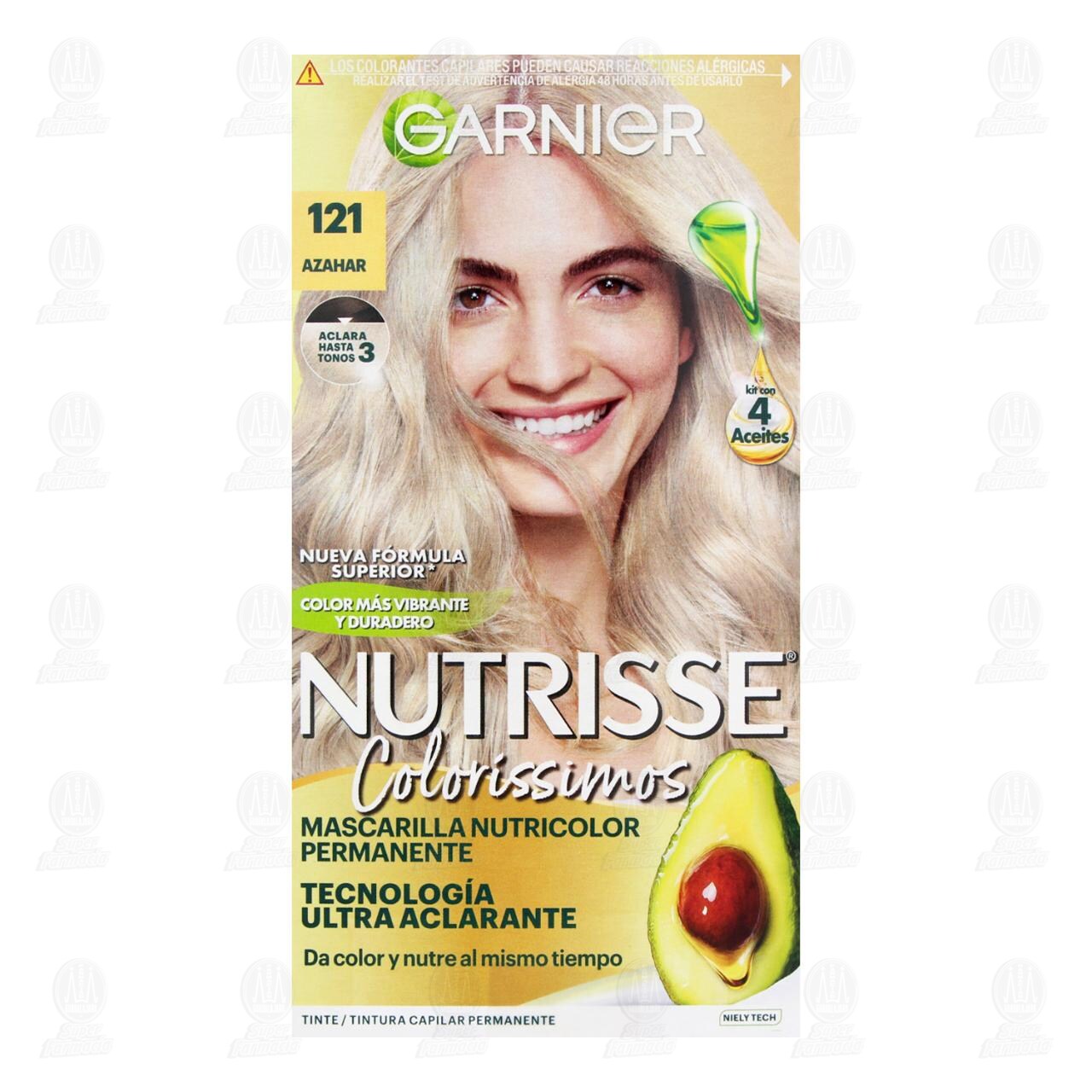 Tinte Garnier Nutrisse Coloríssimos Color Azahar (121), 1 pz. image number 1