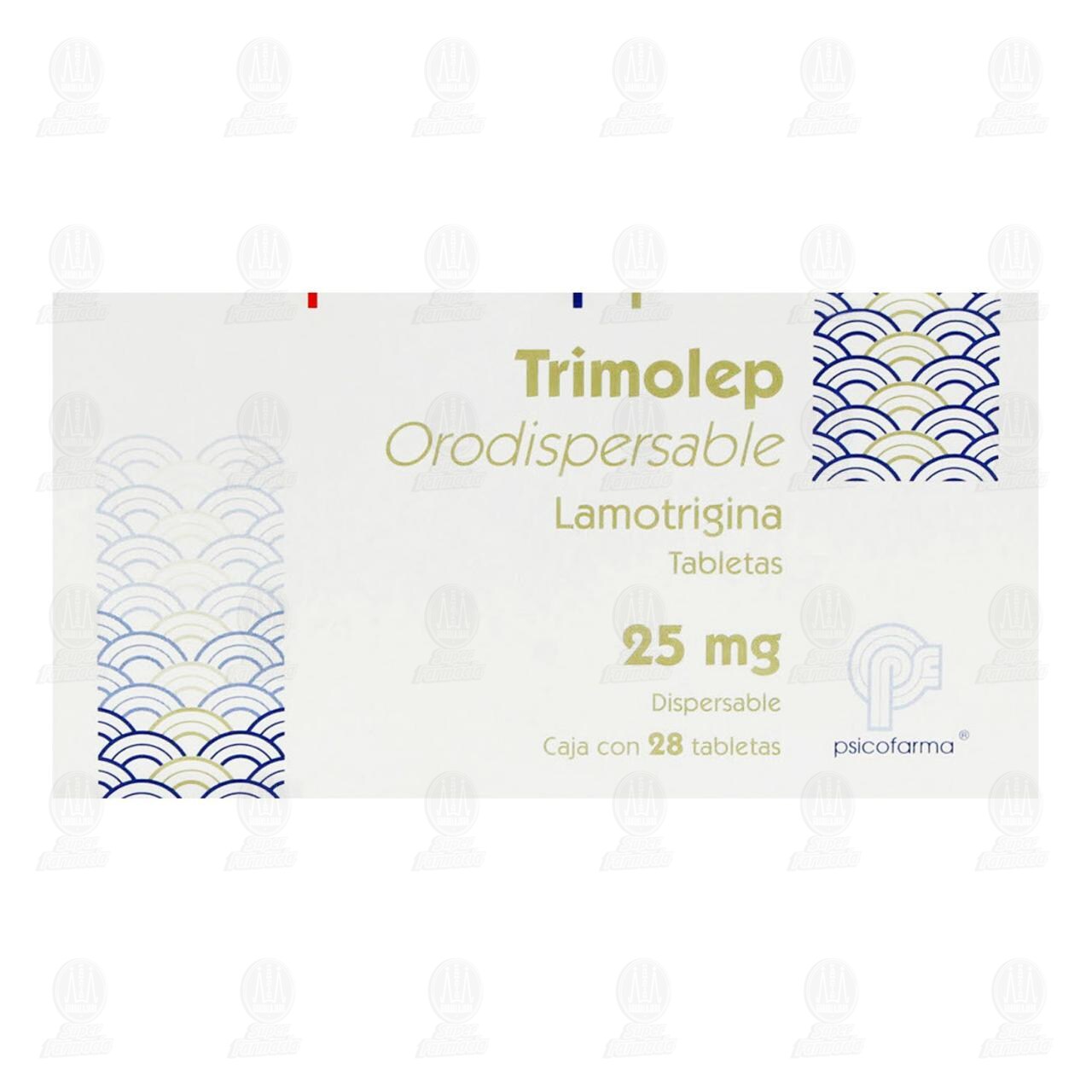 Trimolep 25 mg, 28 Tabletas. image number 1
