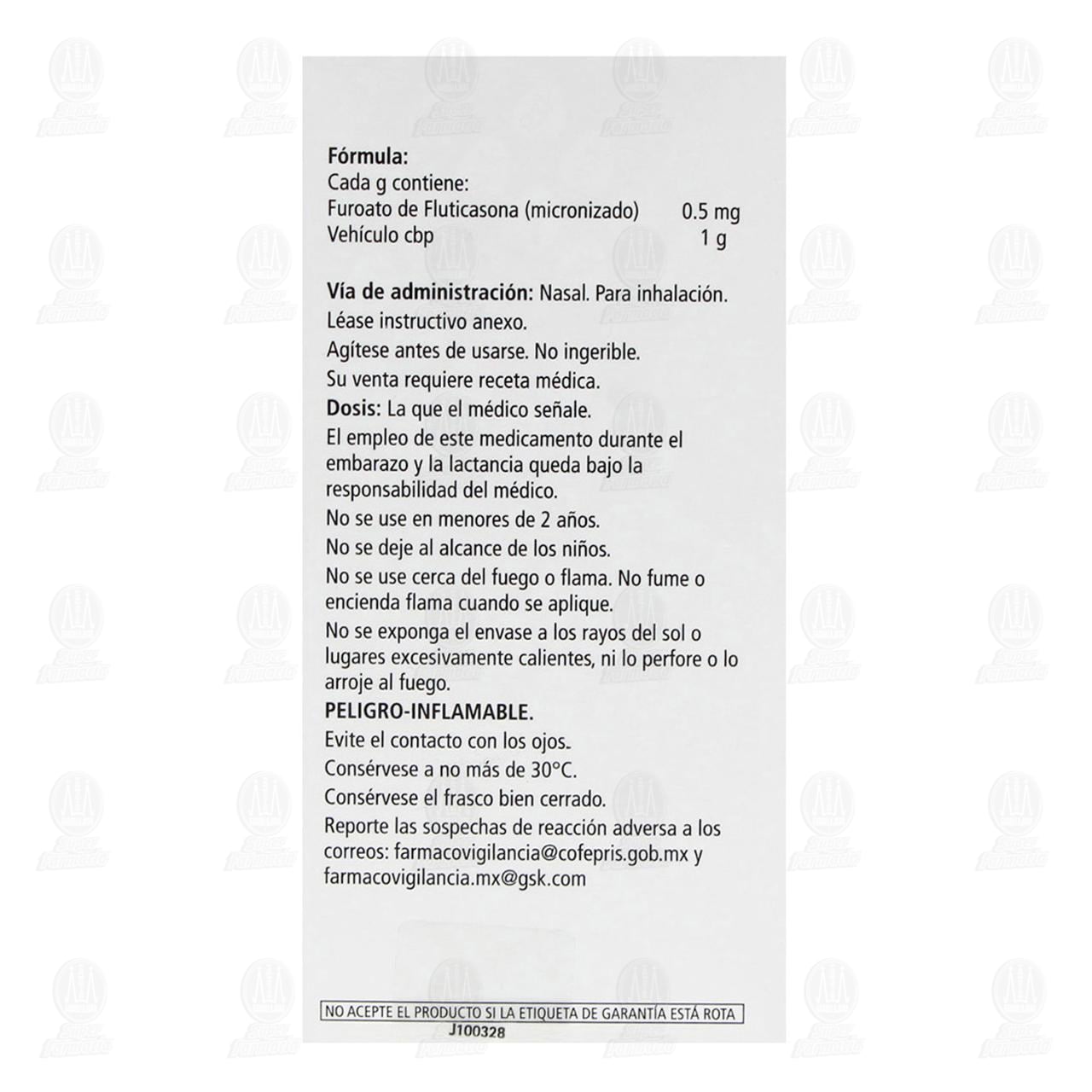 Avamys 2A 27.5mcg/50mcg Suspensión, 120 Disparos. image number 2