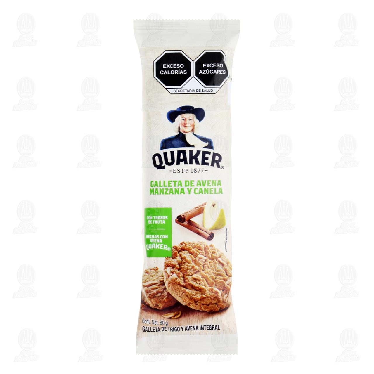 Galletas de Avena Quaker Manzana y Canela, 60 gr. image number 0