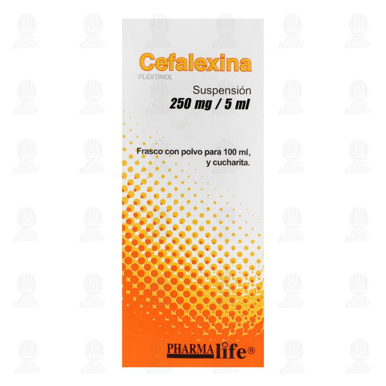 Cefalexina 250mg/5ml Suspensi&oacute;n, 100 ml Pharmalife. image number 1