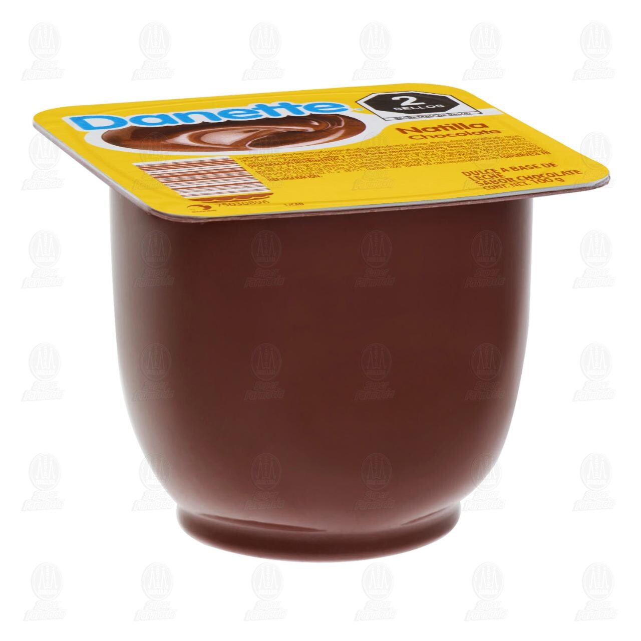 Natilla Danette Sabor Chocolate, 100 gr.