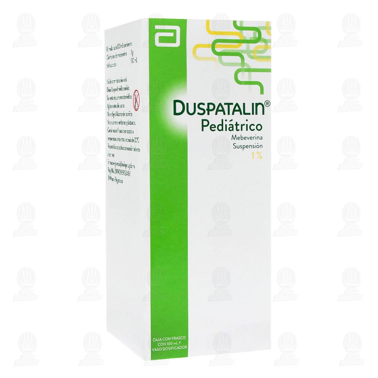 Duspatalin Pedi&aacute;trico 1% Suspensi&oacute;n, 100 ml. image number 0