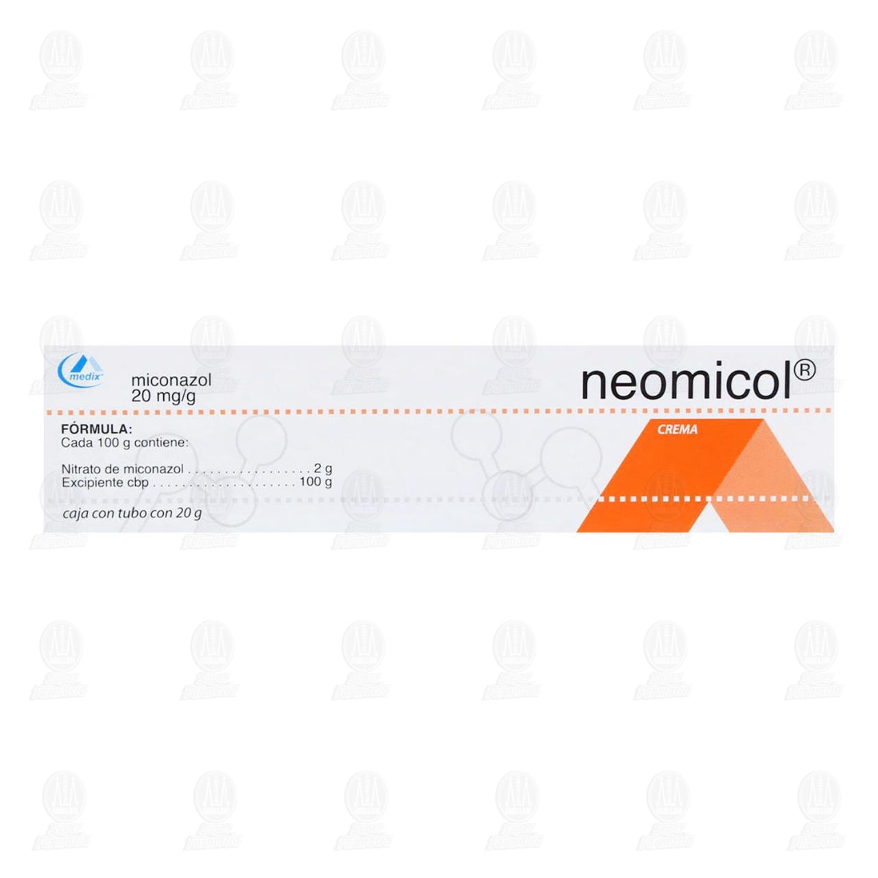 Neomicol Crema Nitrato de Miconazol, 20 gr. image number 1