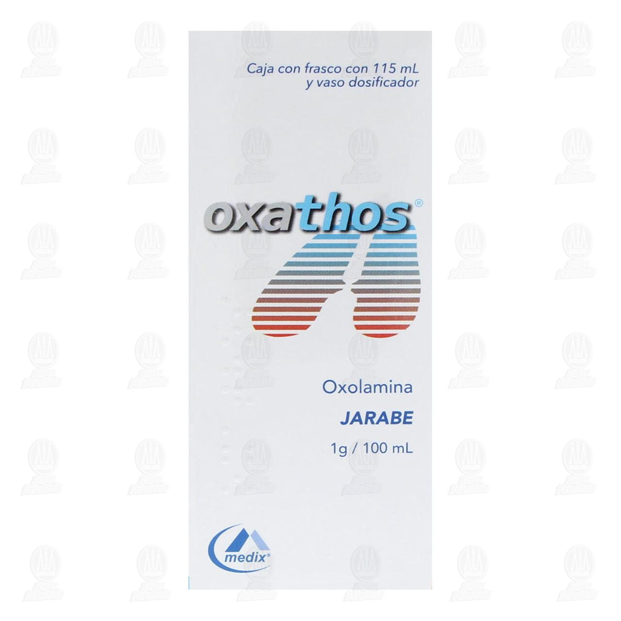 Oxathos Jarabe 1gr/100ml, 115 ml. image number 1