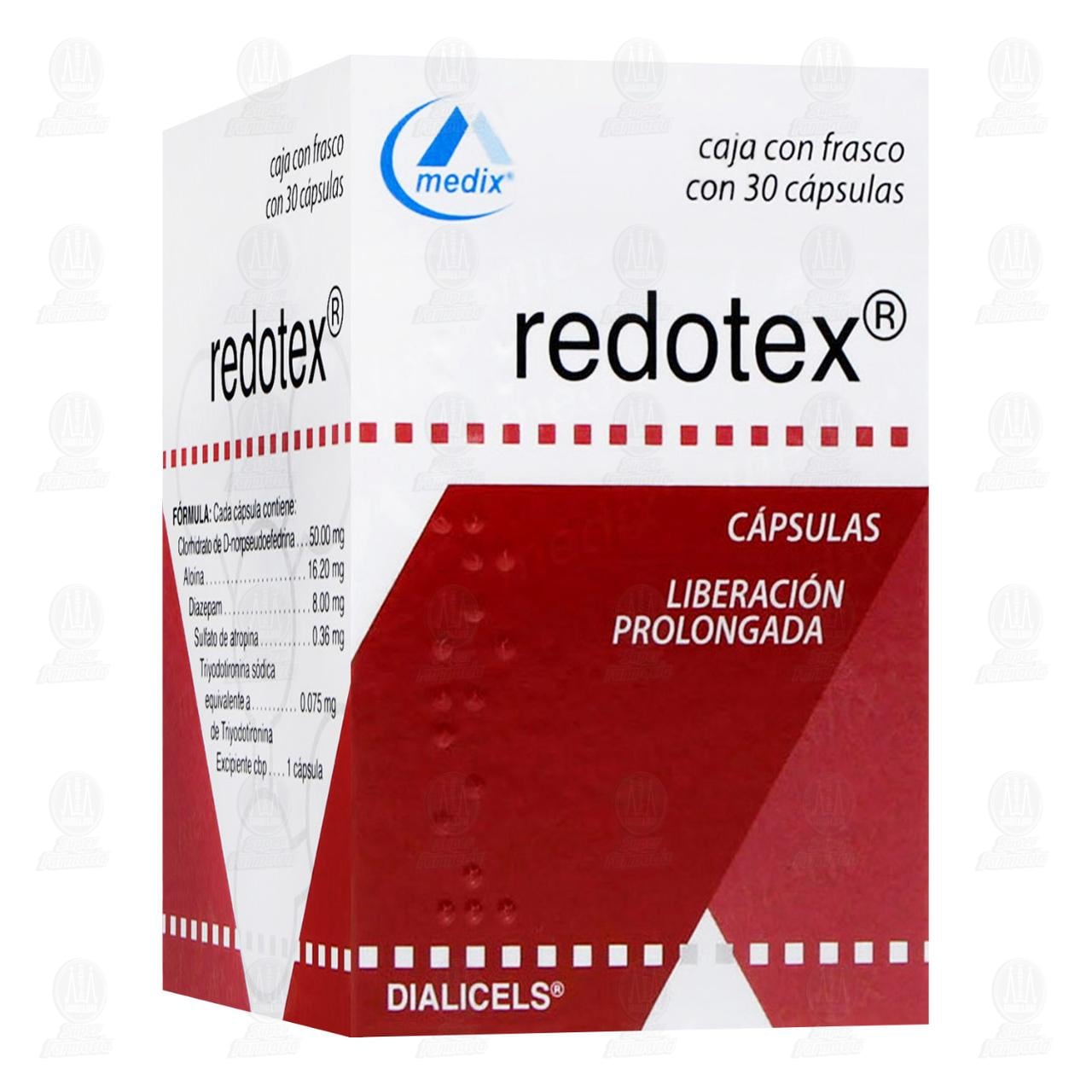 Redotex 30 Cápsulas Liberación Prolongada Smart Club