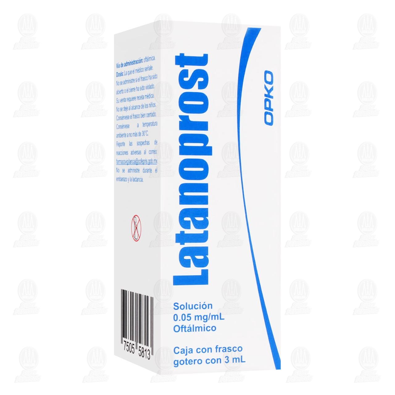 Latanoprost 0.05mg/ml Soluci&oacute;n Oft&aacute;lmica, 3 ml. image number 0