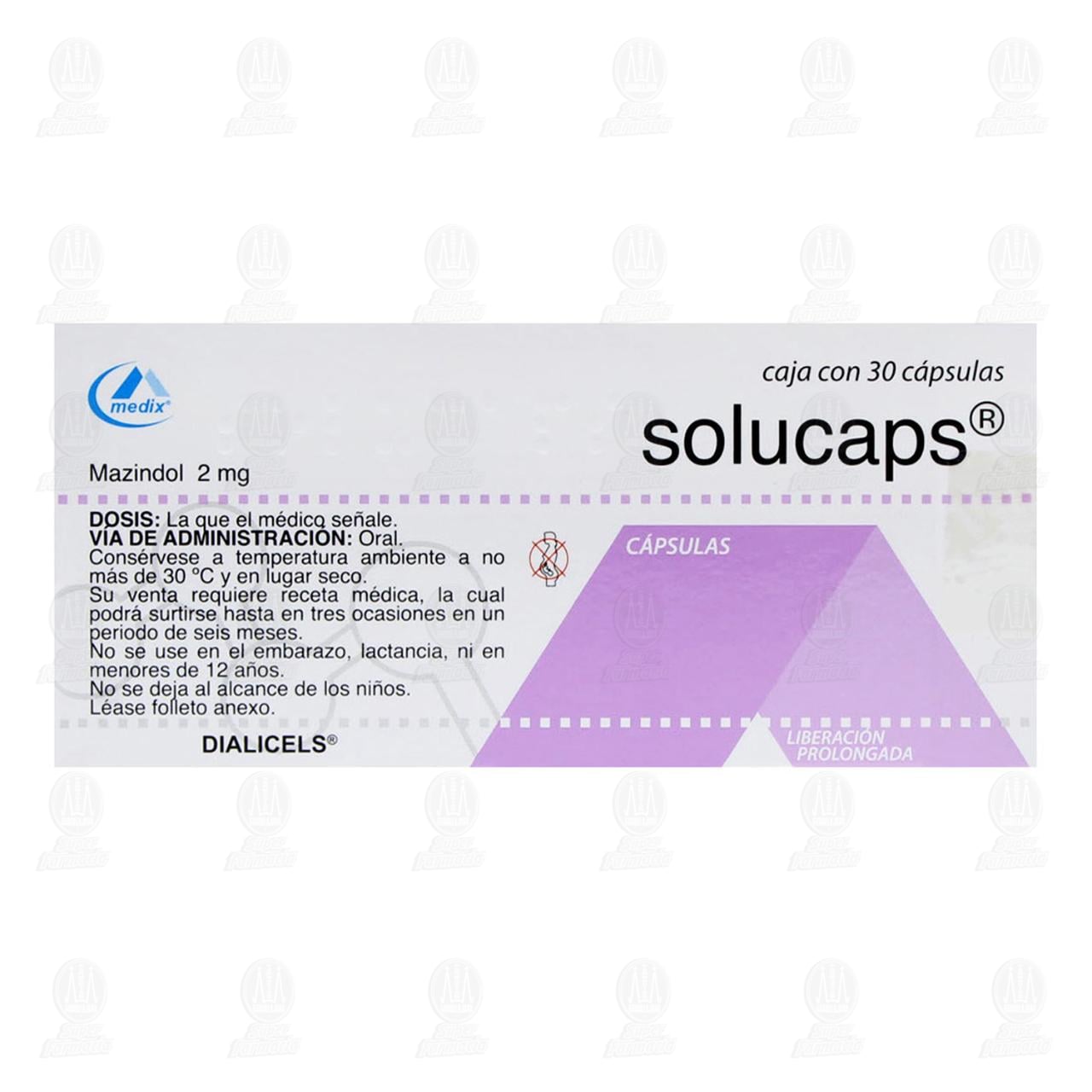 Solucaps 2 mg, 30 C&aacute;psulas. image number 2