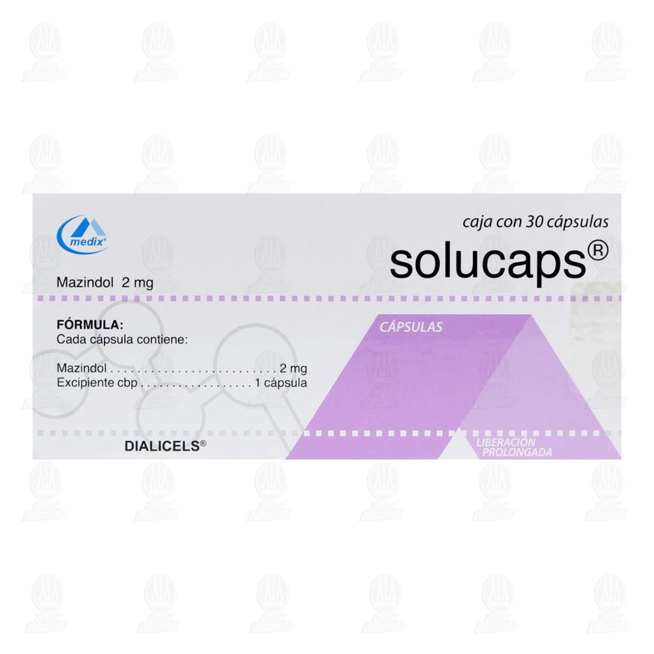 Solucaps 2 mg, 30 C&aacute;psulas. image number 1