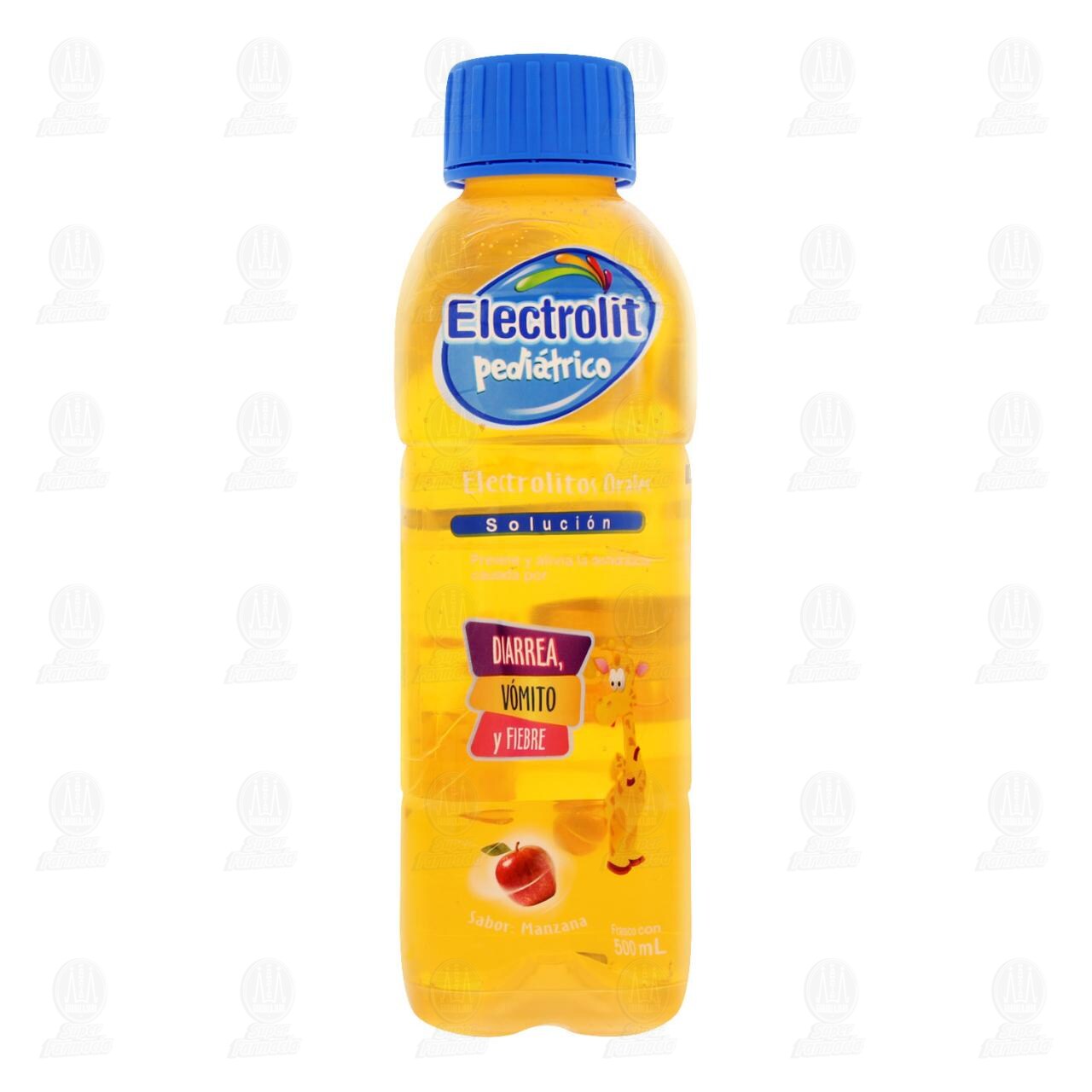 Electrolitos Orales Electrolit Pediátrico Sabor Manzana, 500 ml. image number 1