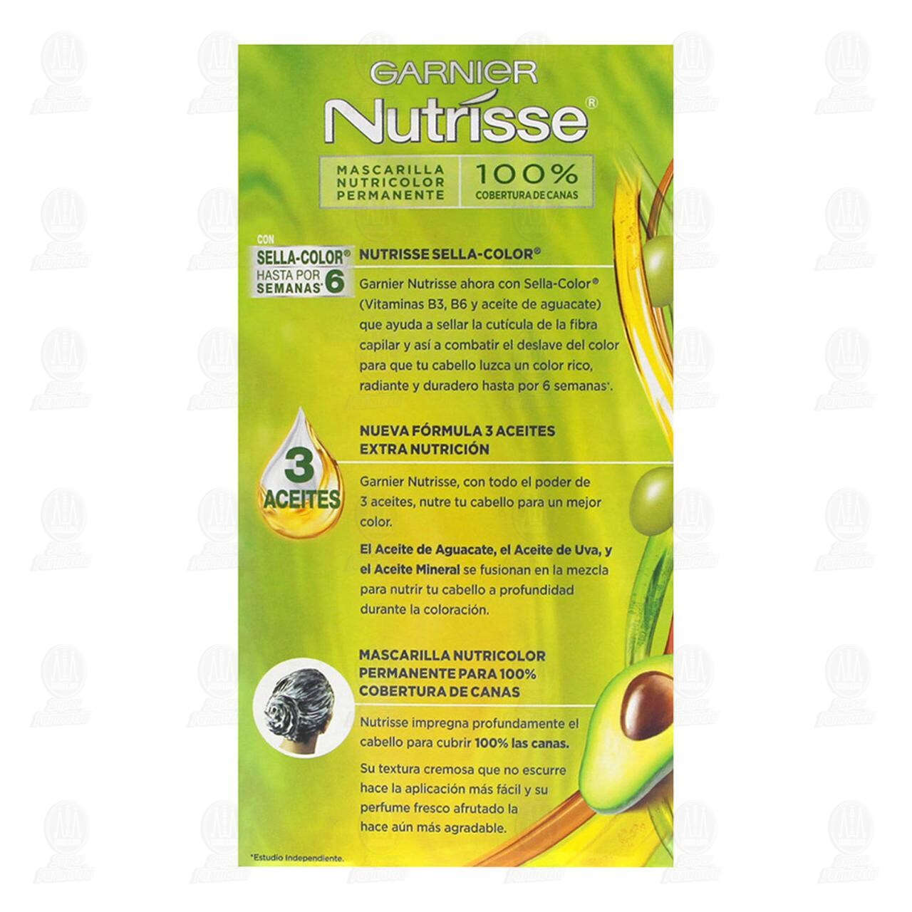 Tinte Garnier Nutrisse Color Vainilla Silvia (713), 1 pz. image number 2
