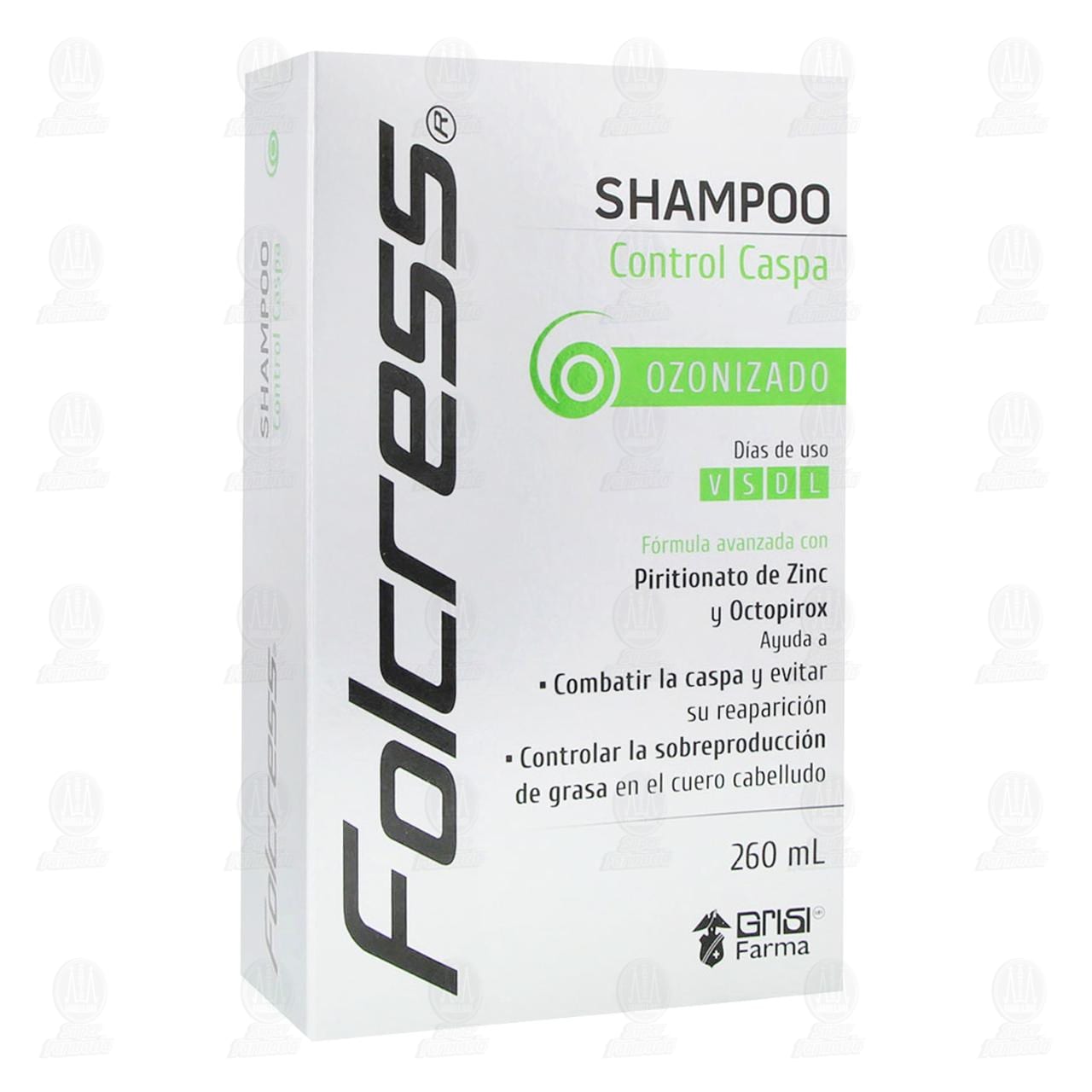 Shampoo Folcress Control Caspa, 260 ml. image number 0