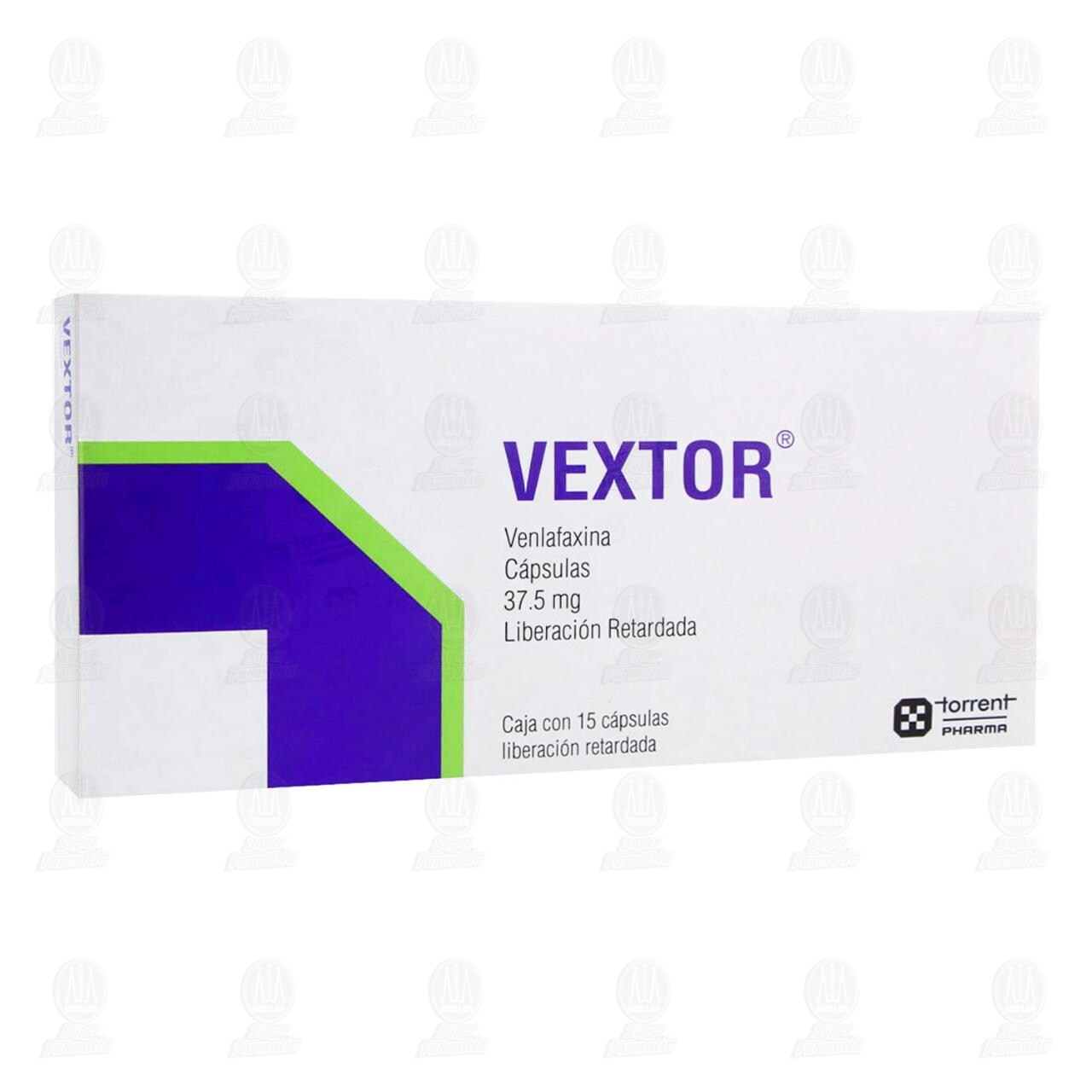 Vextor 37.5 mg, 15 C&aacute;psulas. image number 0