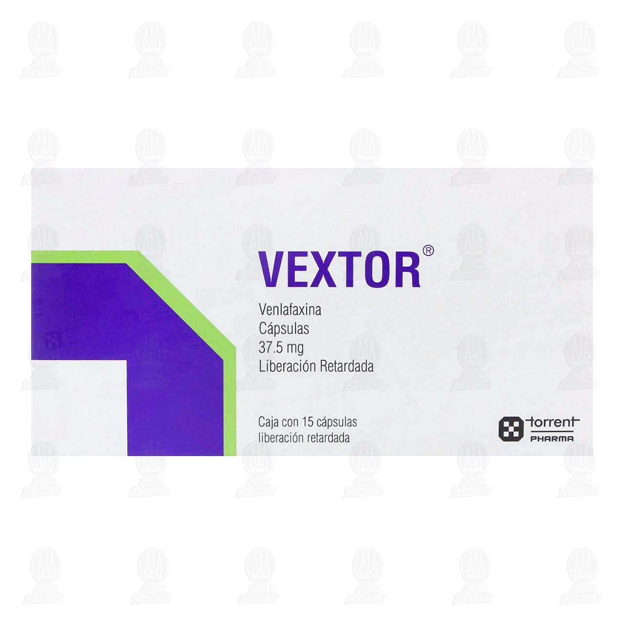 Vextor 37.5 mg, 15 C&aacute;psulas. image number 1