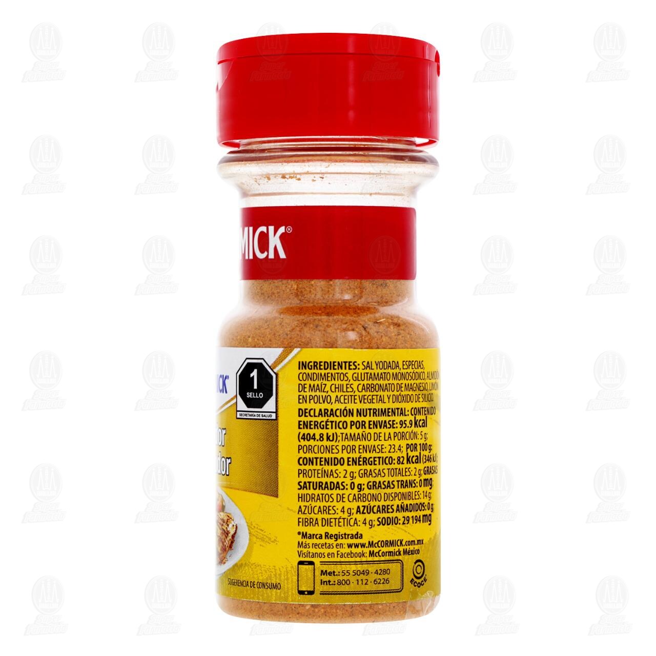 Sazonador Mccormick Sabroseador, 117 gr. image number 2