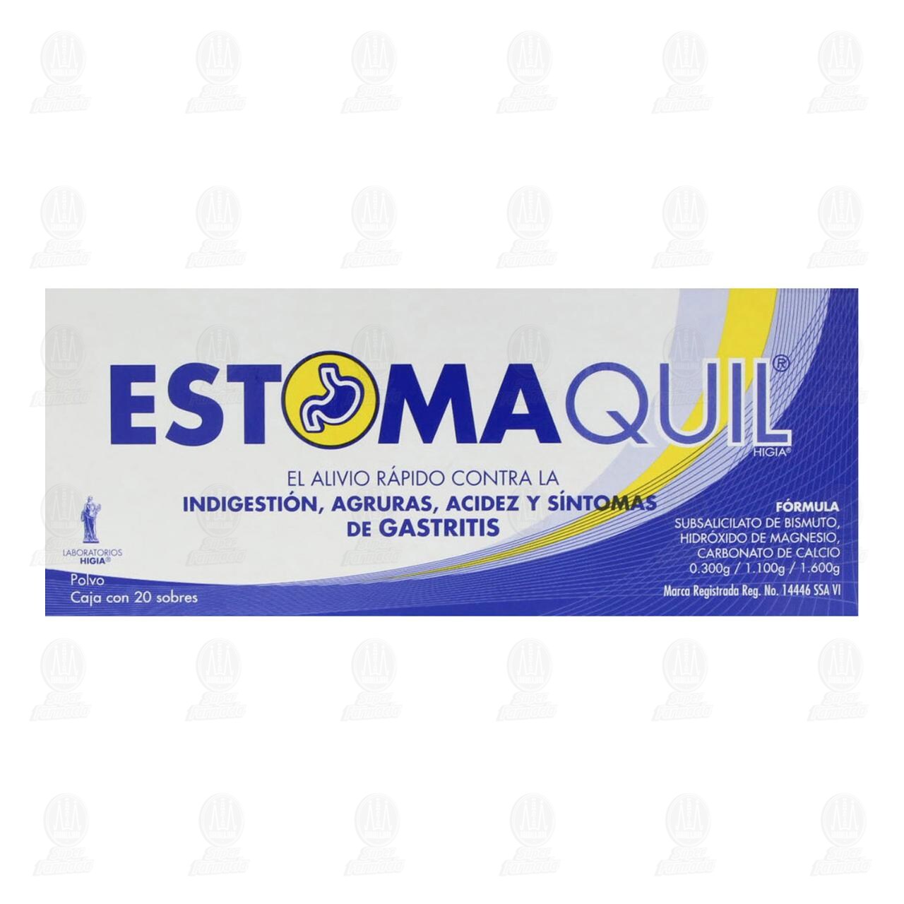Estomaquil Polvo 3 gr, 20 Sobres. image number 1