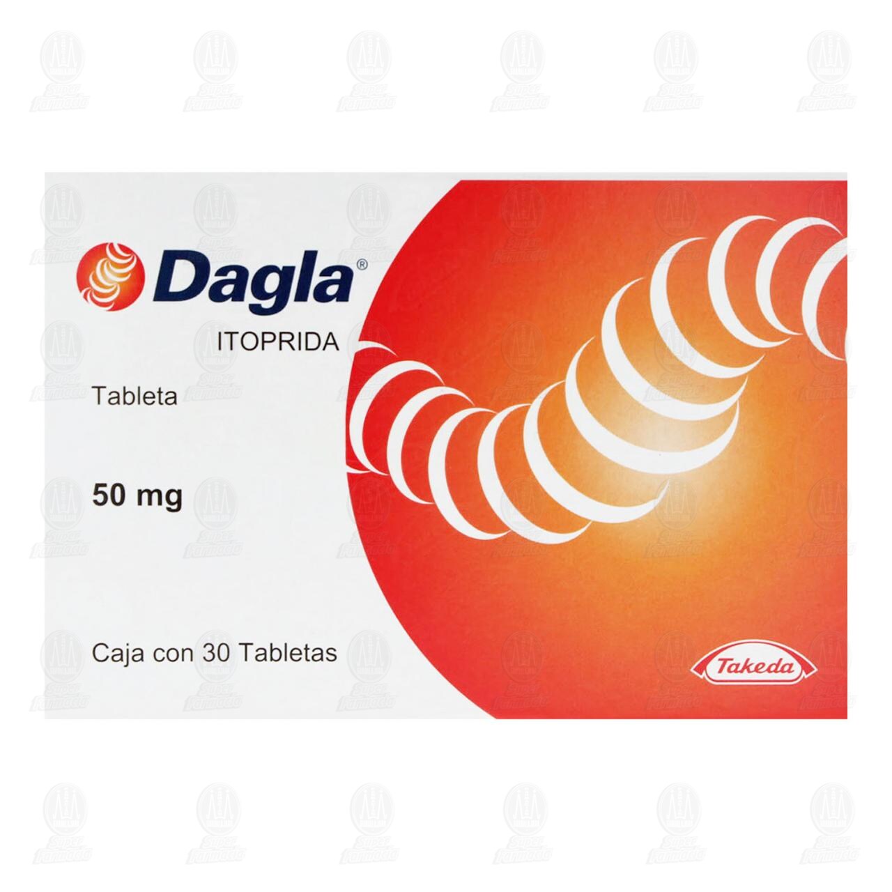 Dagla 50 mg, 30 Tabletas. image number 1