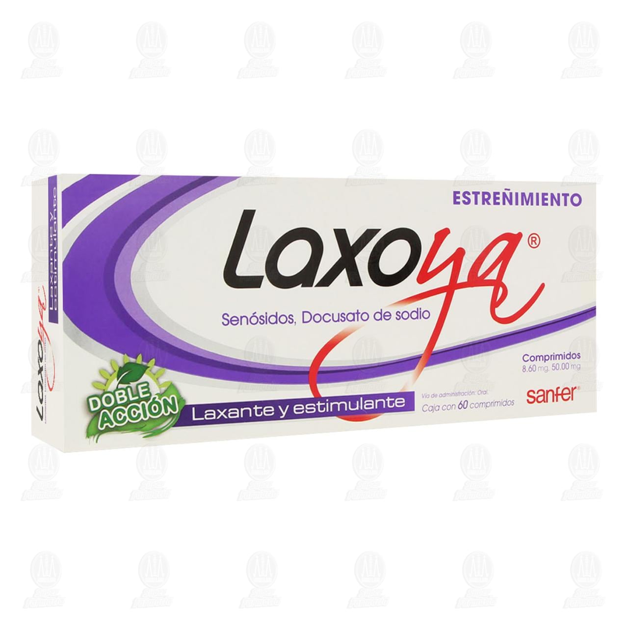 Imagen para Laxoya 8.60mg/50.00mg 60 Comprimidos