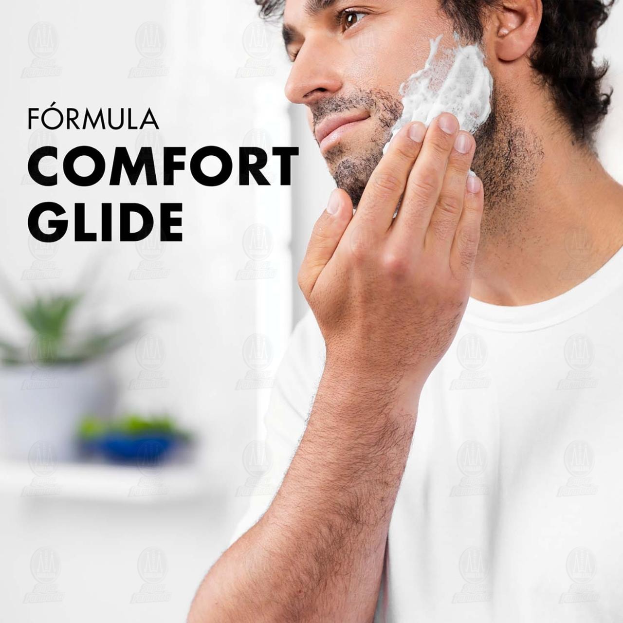 Espuma de Afeitar Gillette Foamy Sensitive, 179 ml. image number 2