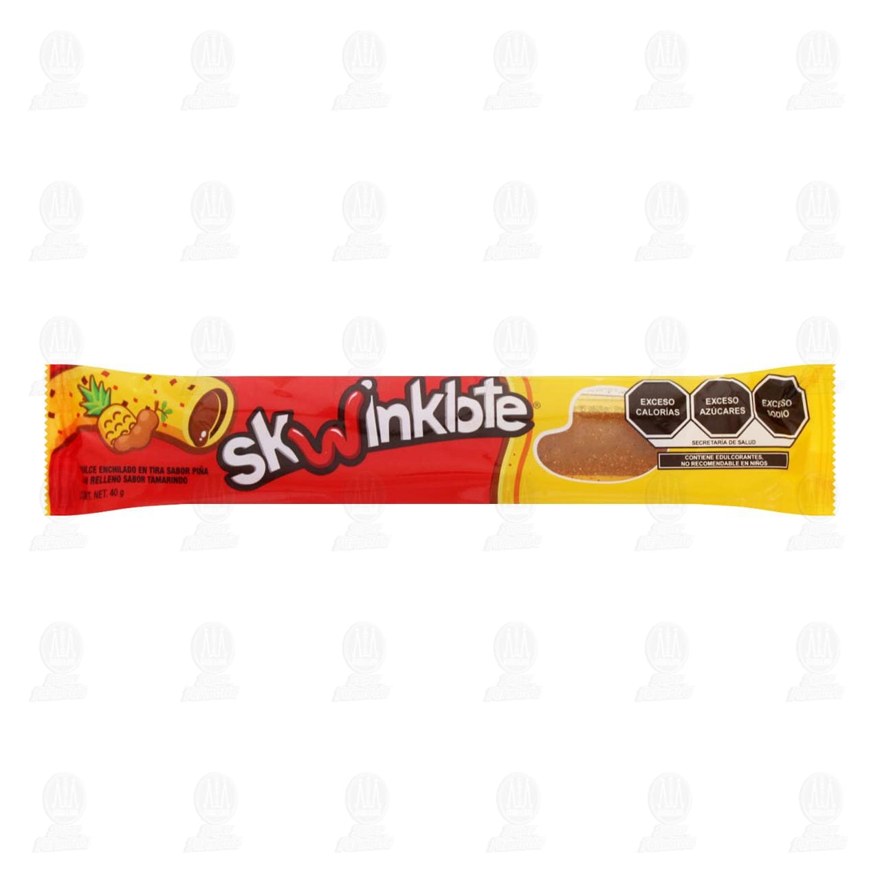 Dulce Enchilado Skwinklote Sabor Pi&ntilde;a, 40 gr. image number 0