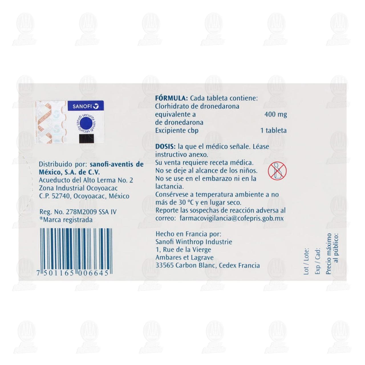 Regivas 400 mg, 20 Tabletas. image number 2