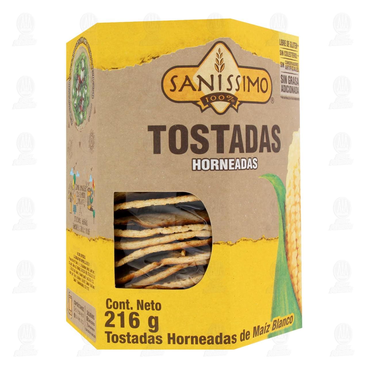 Tostadas Horneadas Sanissimo, 216 gr.