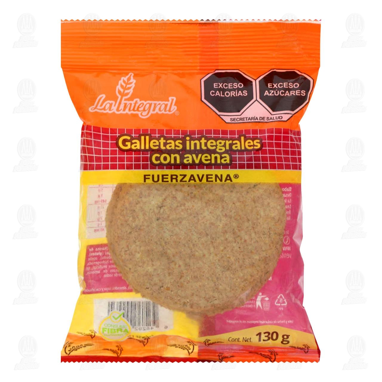 Imagen para Galletas Fuerzavena La Integral, 130 gr.