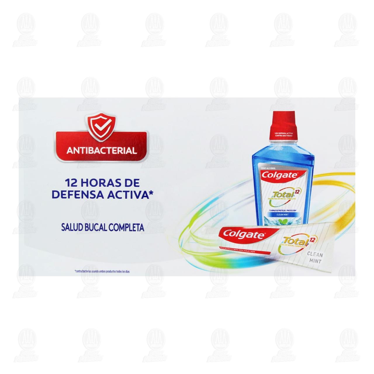 Pack Pasta Dental Colgate Total 12 Clean Mint, 2 pzas de 100 ml c/u. image number 2