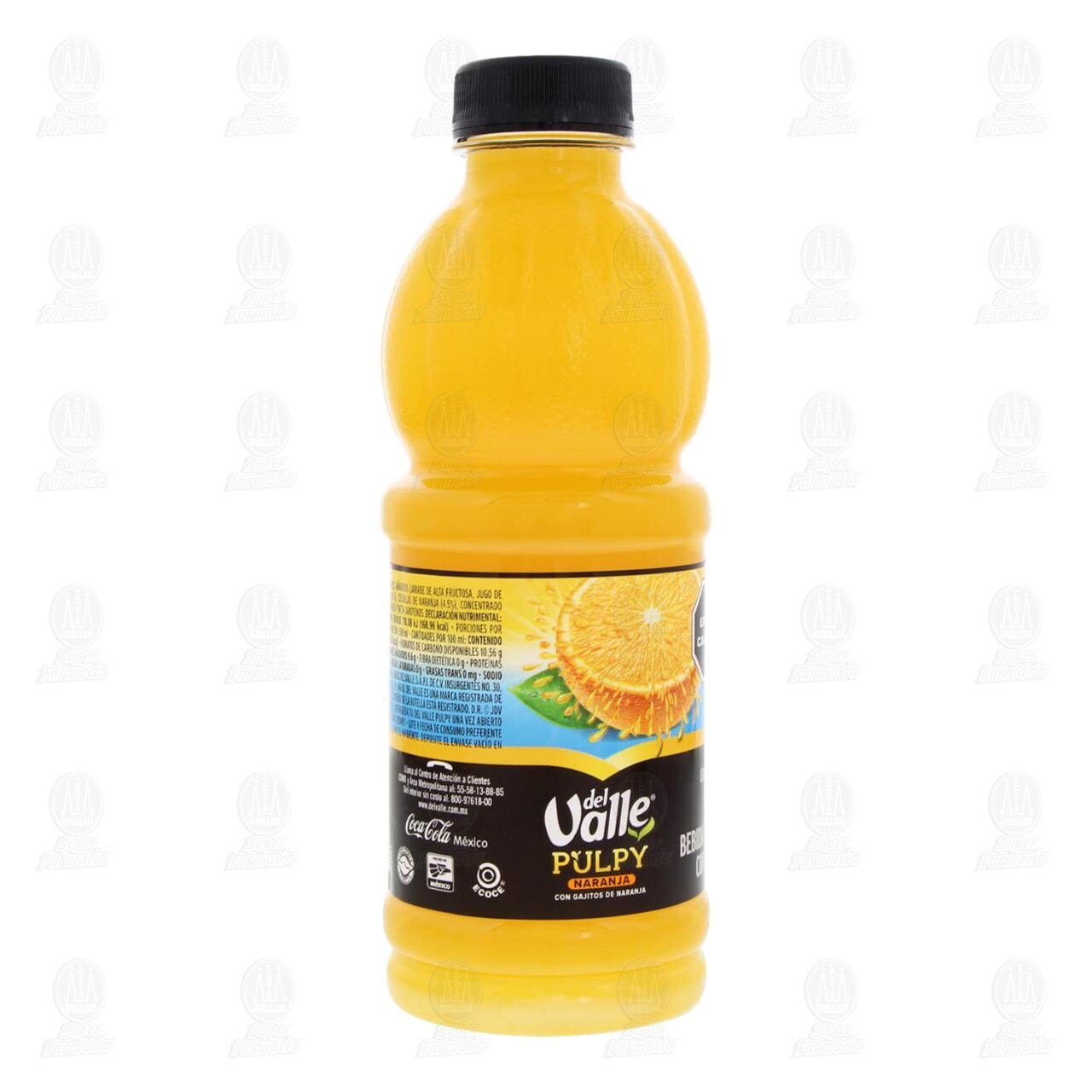 Bebida del Valle Pulpy Naranja, 400 ml. image number 0