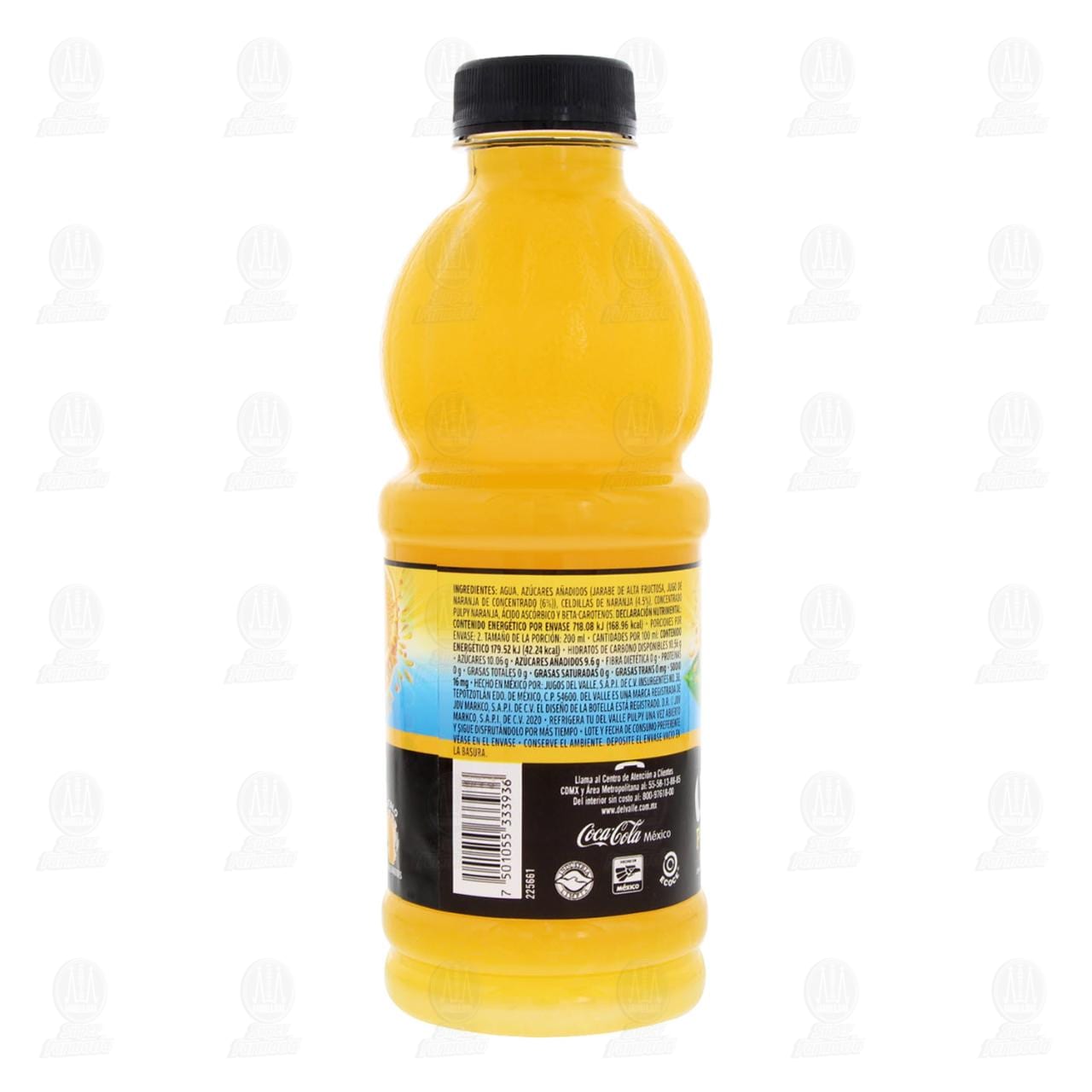 Bebida del Valle Pulpy Naranja, 400 ml. image number 3