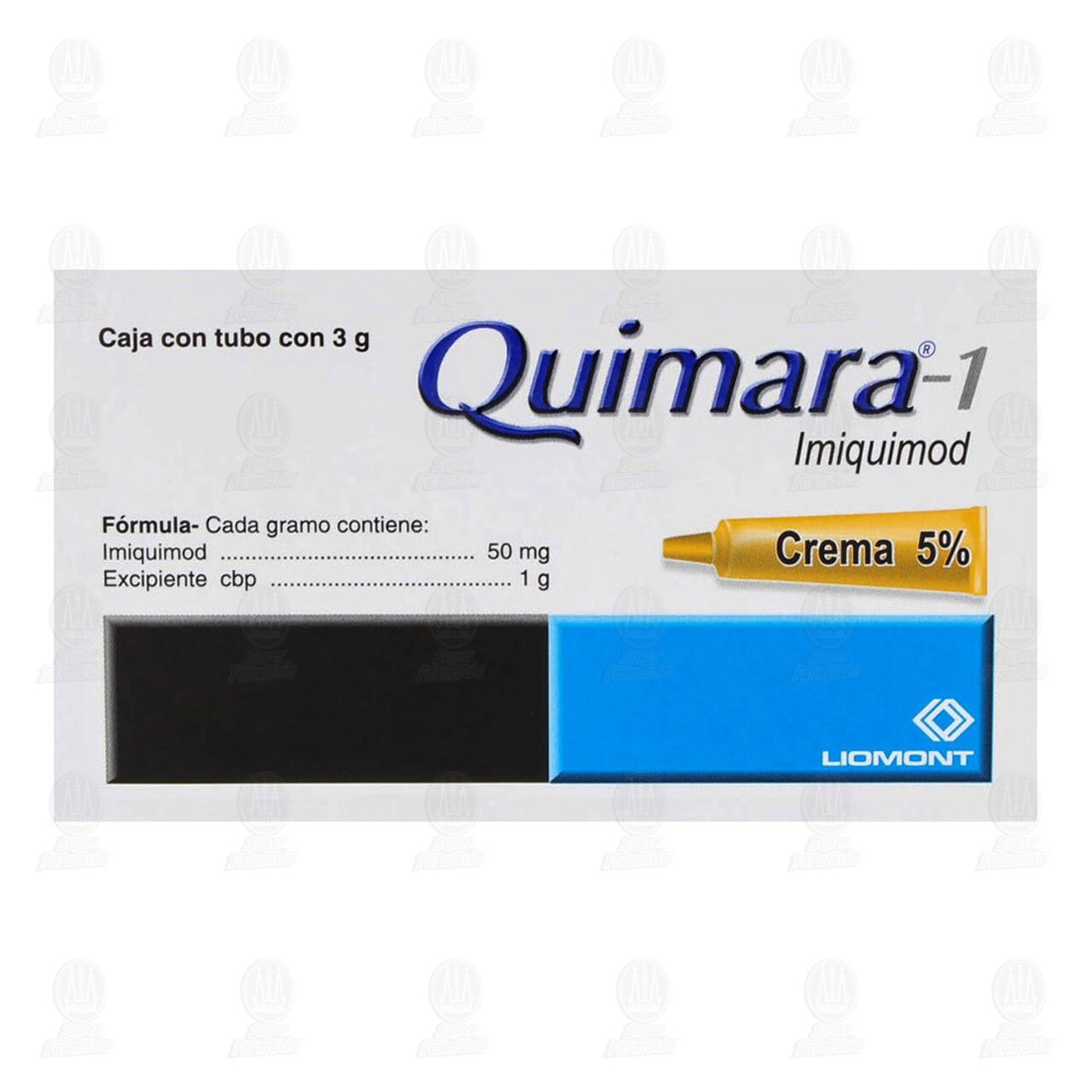 Quimara-1 5% Crema, 3 gr. image number 2