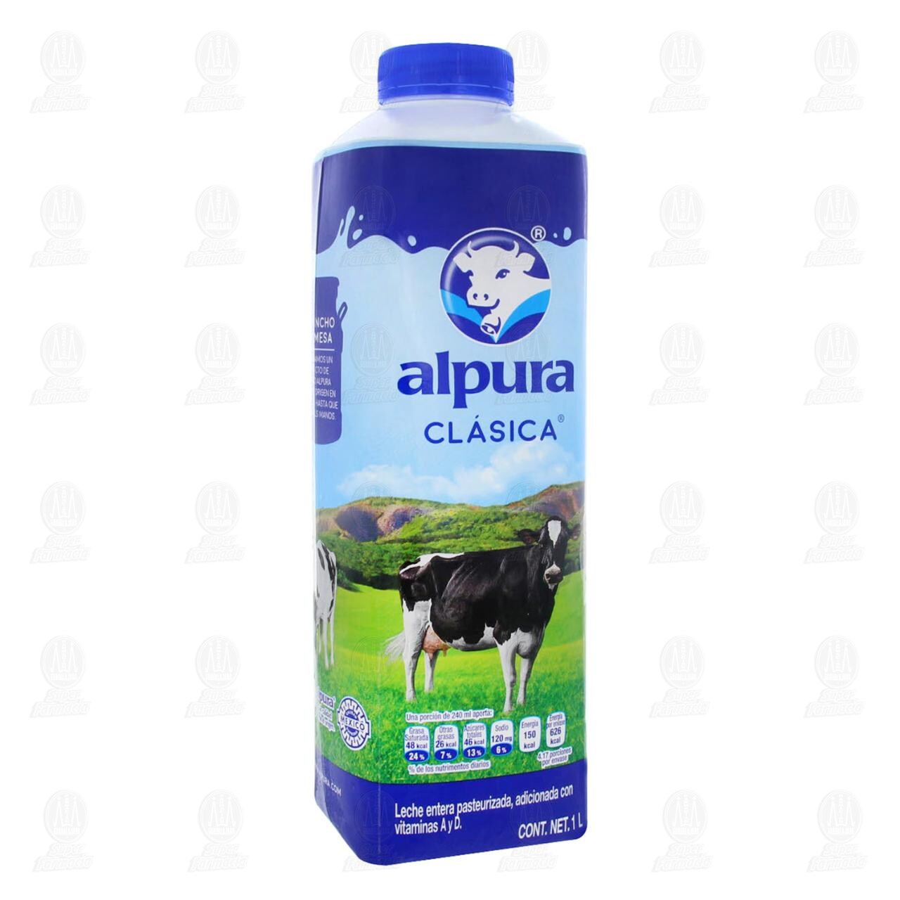 Leche Cl&aacute;sica Alpura Pasteurizada, 1 l. image number 0