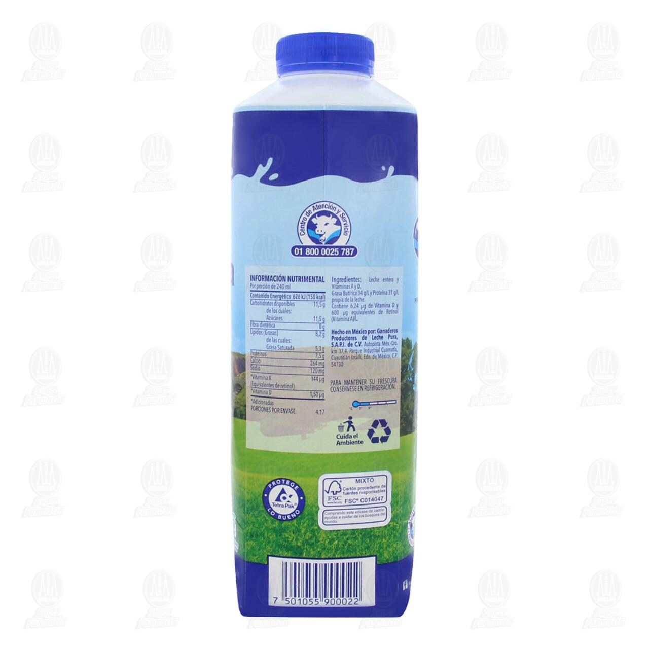 Leche Cl&aacute;sica Alpura Pasteurizada, 1 l. image number 3