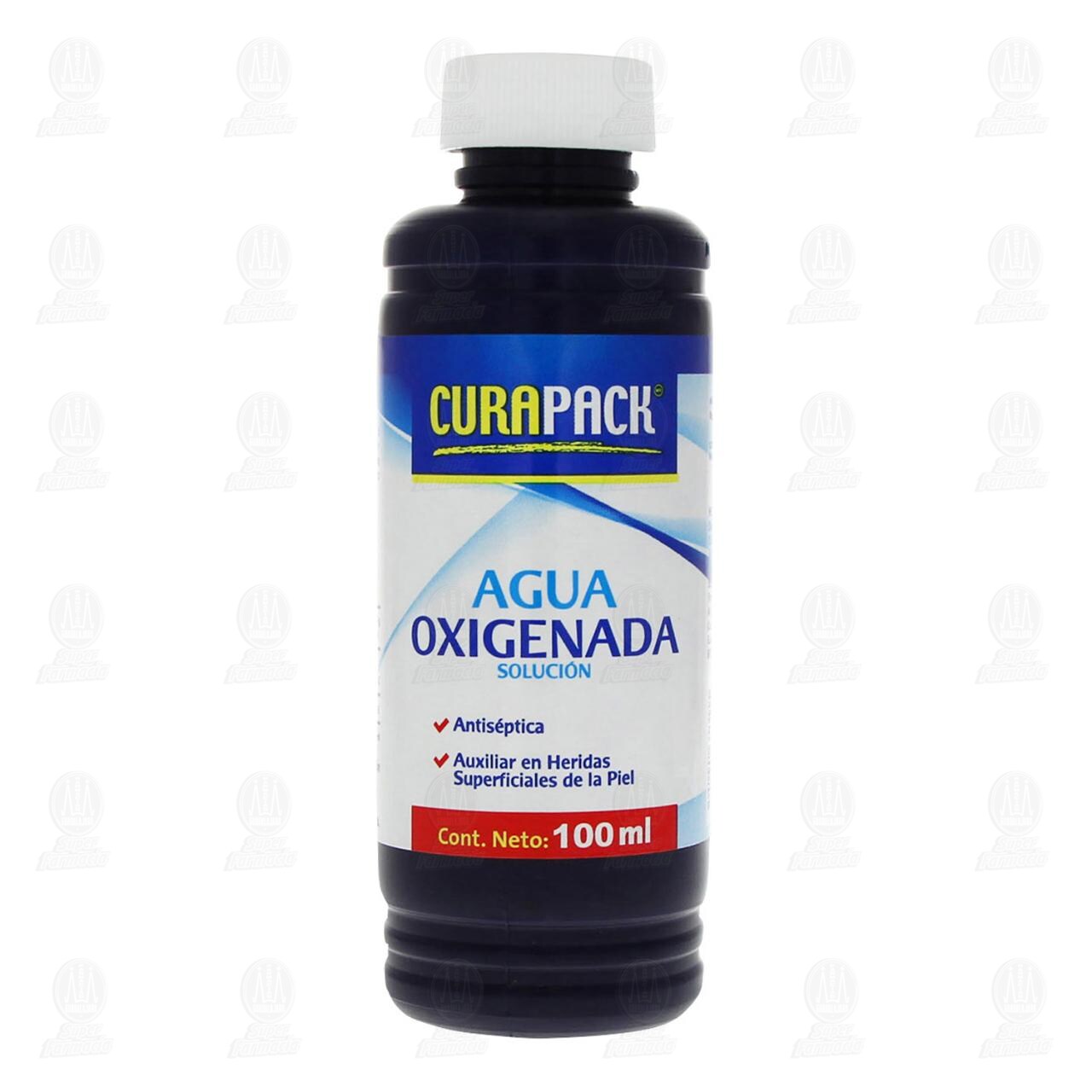 Agua Oxigenada Curapack, 100 ml. image number 1