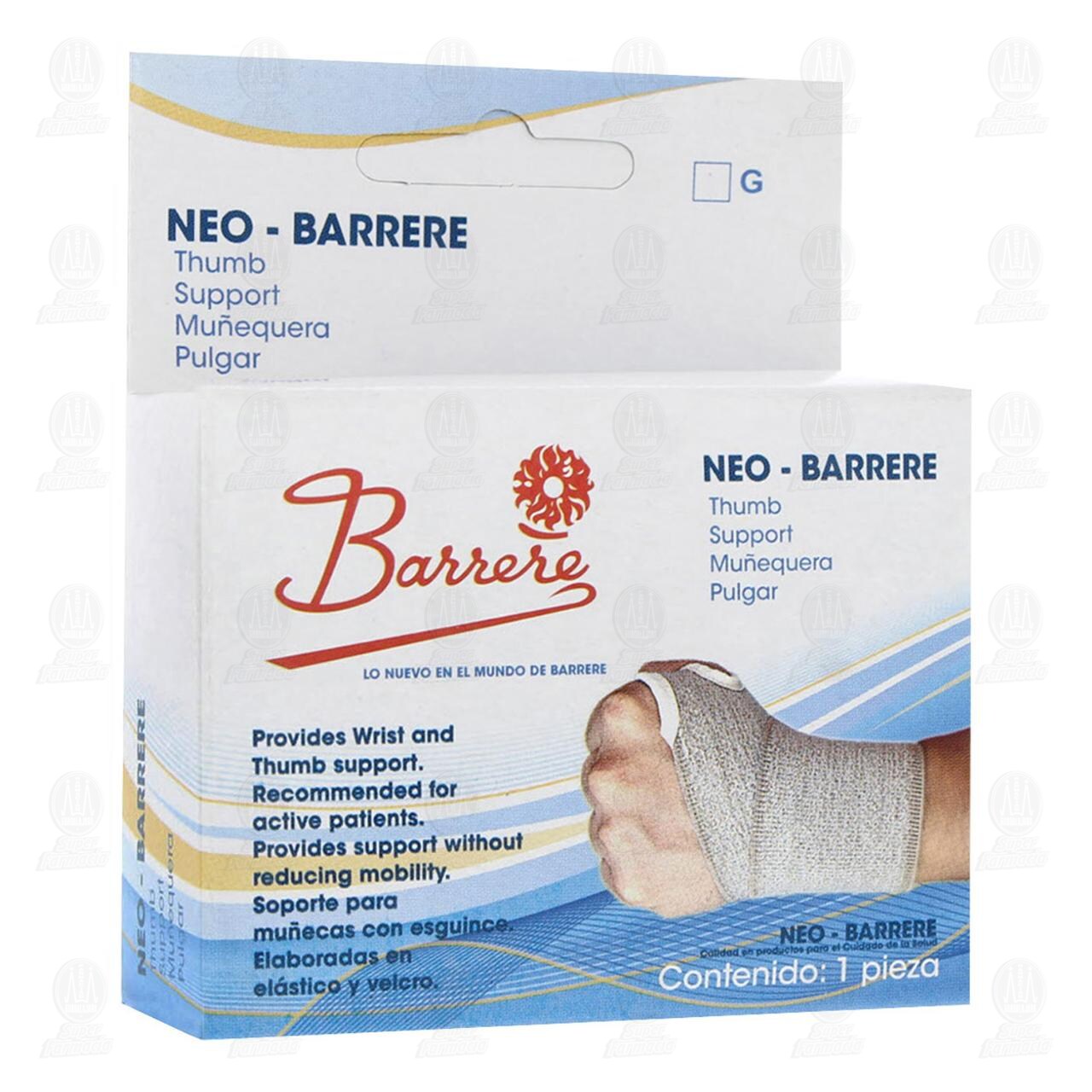 Mu&ntilde;equera para Pulgar Barrere Grande, 1 pz. image number 0