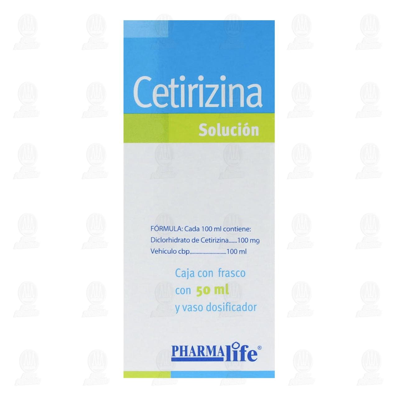 Cetirizina Soluci&oacute;n, 50 ml Pharmalife. image number 2