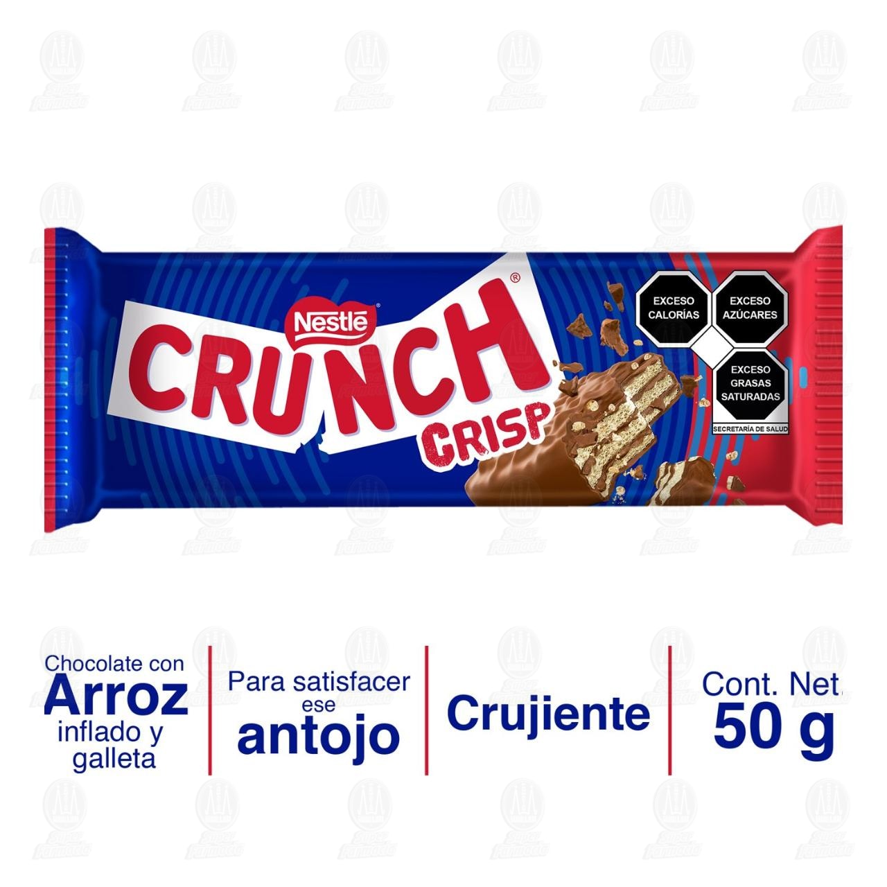 Chocolate Crunch Crisp, 50 gr. image number 2