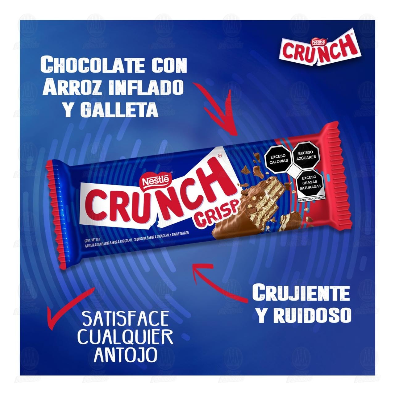 Chocolate Crunch Crisp, 50 gr. image number 3