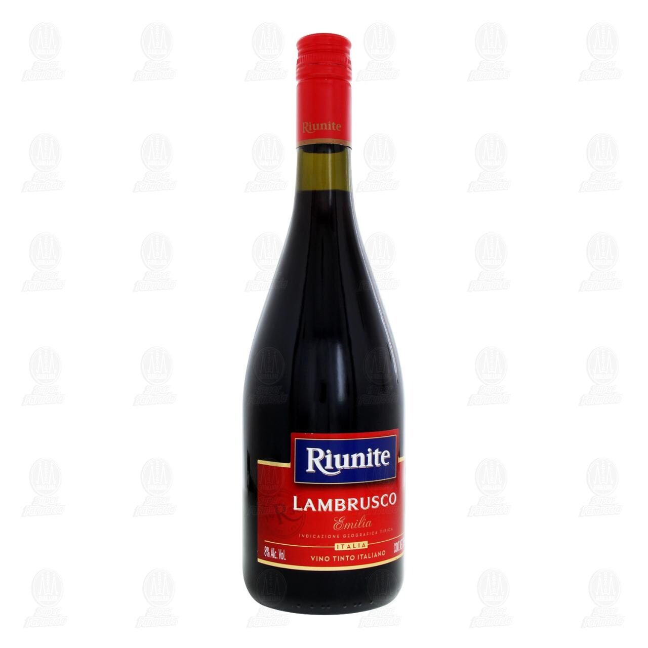 Vino Tinto Italiano Riunite Lambrusco Emilia, 750 ml