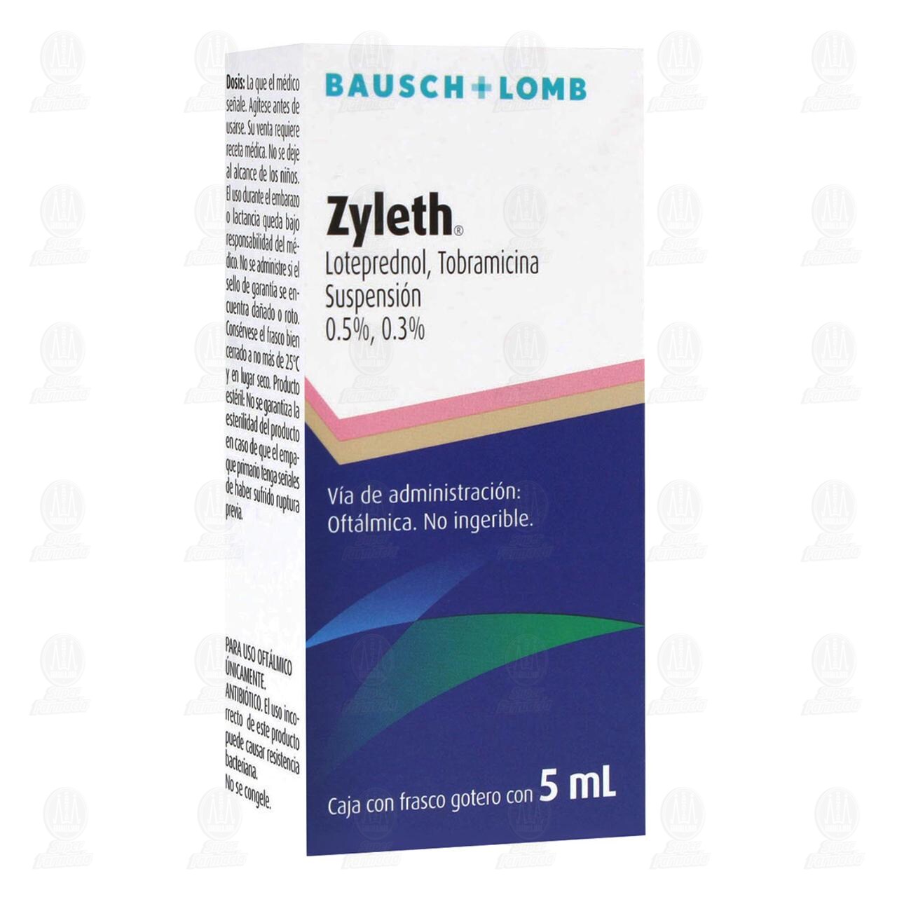 Zyleth 0.5% 0.3% 5ml, Suspensi&oacute;n Oft&aacute;lmica. image number 0