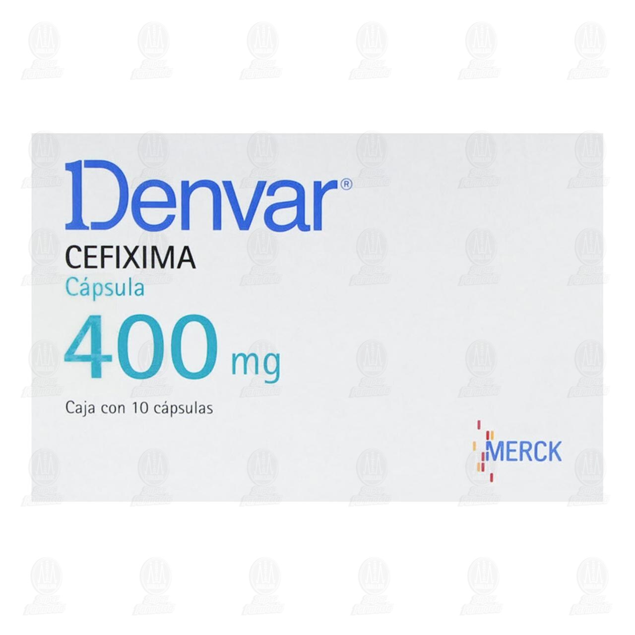 Denvar 400 mg, 10 C&aacute;psulas. image number 1