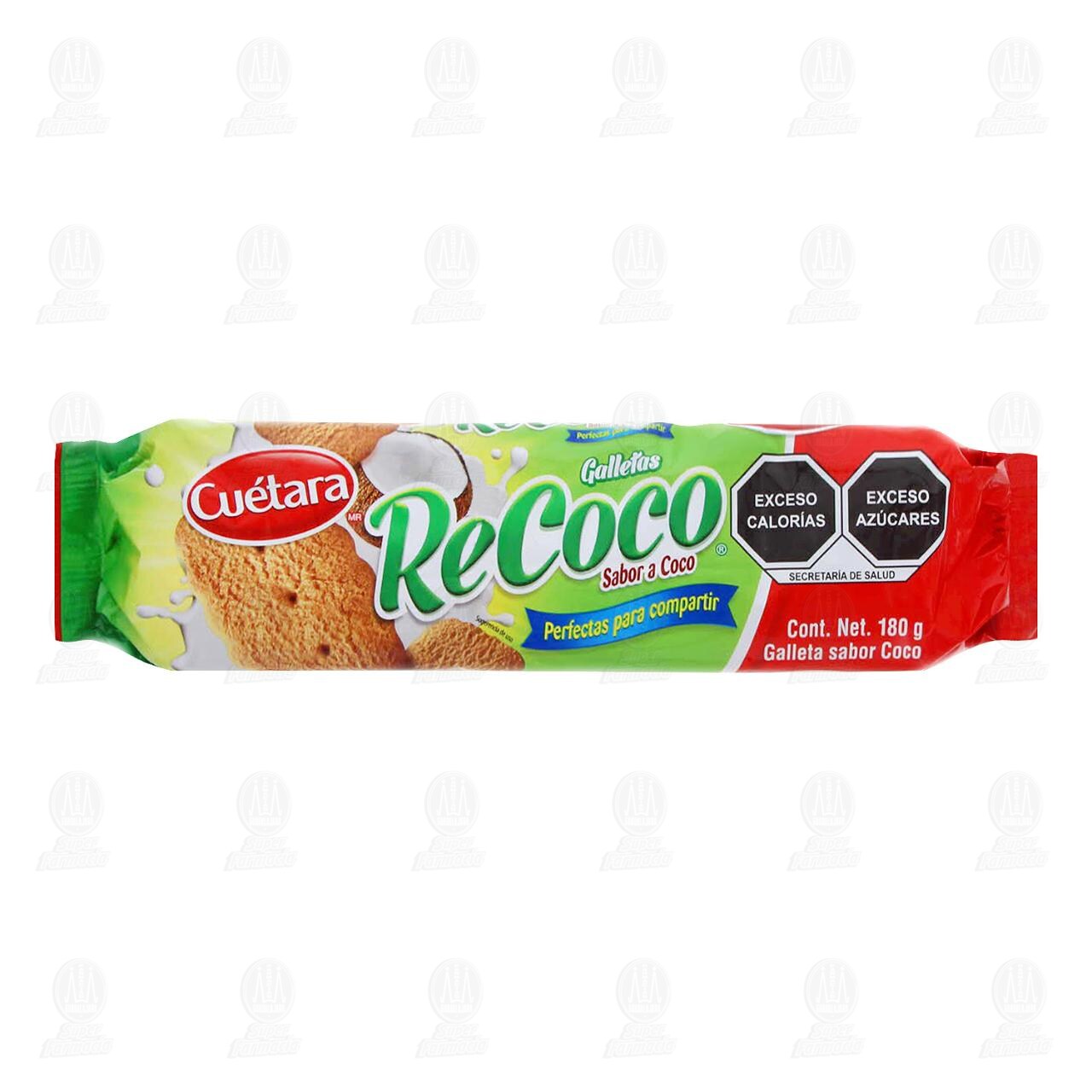 Galletas ReCoco Sabor a Coco, 180 gr. image number 0