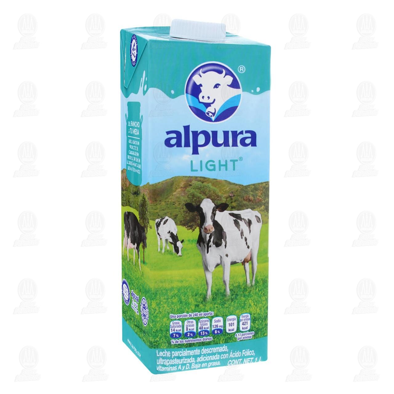 Leche Light Alpura Ultrapasteurizada, 1 l. image number 0